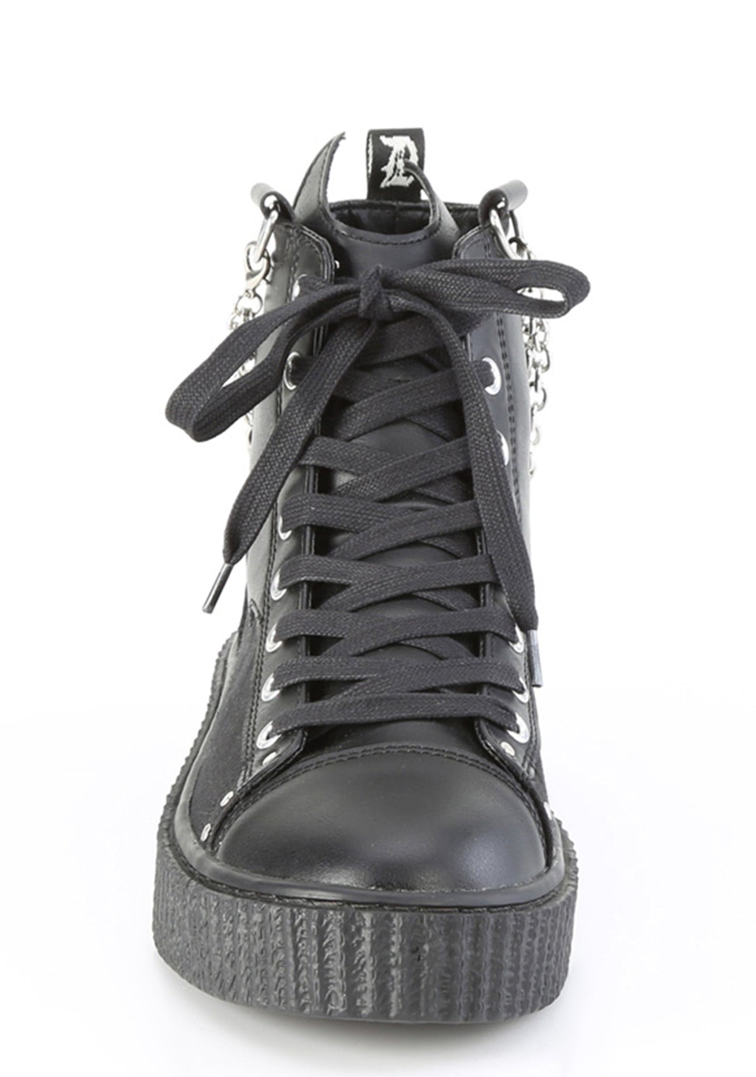 Sneeker-230 Bat Wing Platform High Top Sneaker