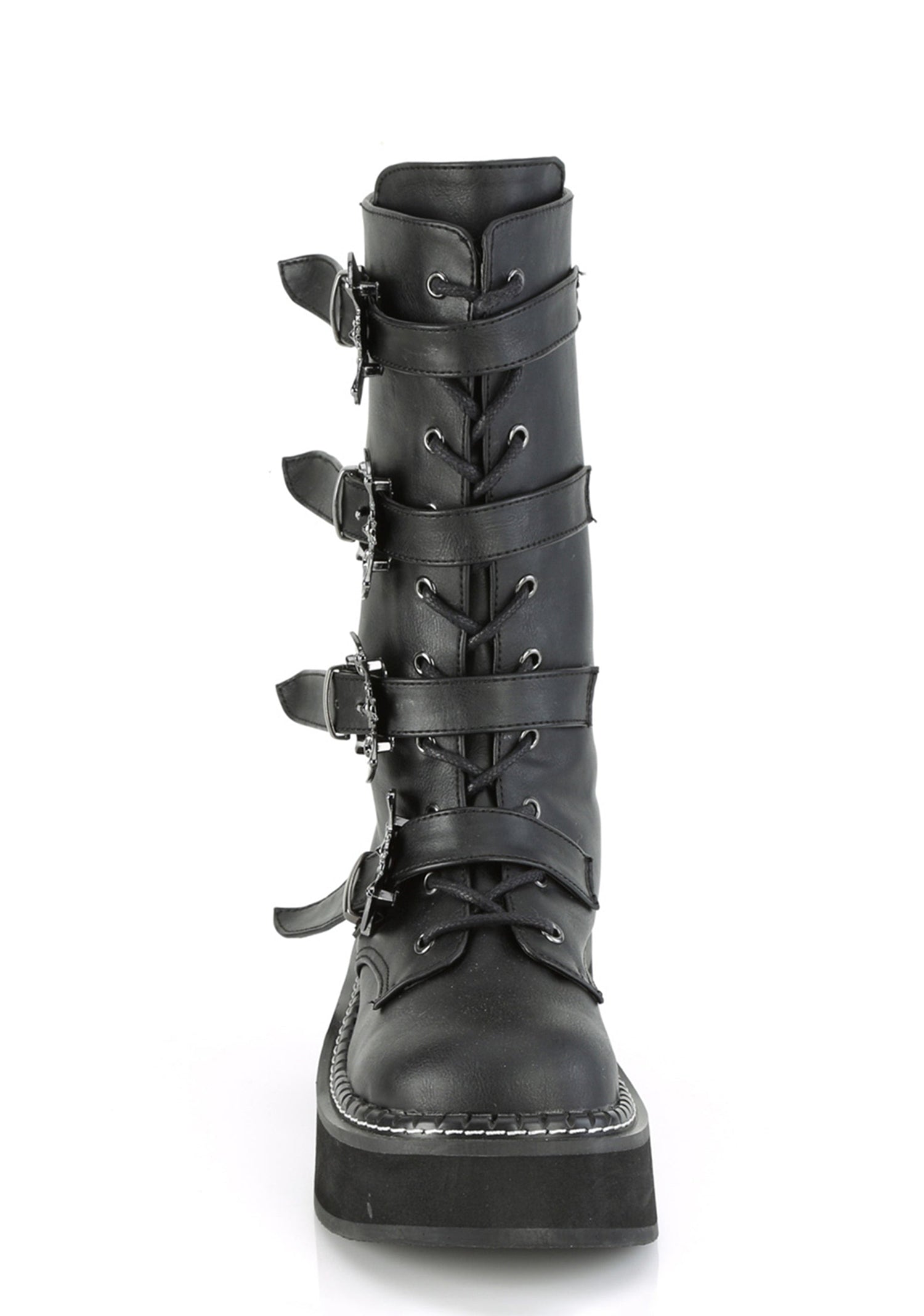 EMILY-322 Platform Mid-Calf Boots