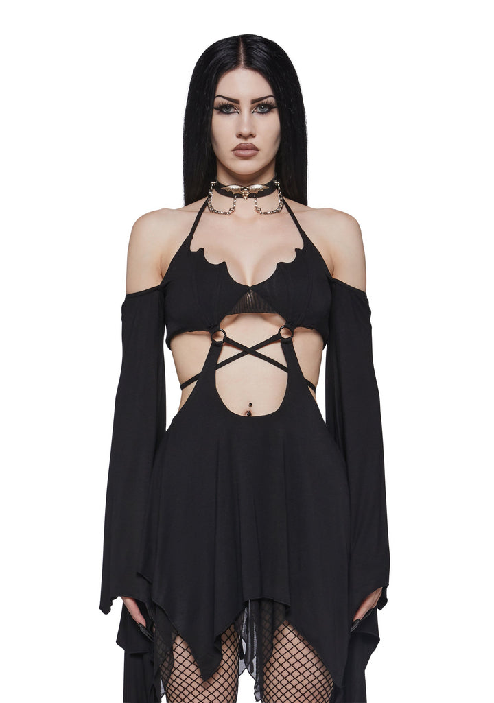 Bat Baddie Mini Dress