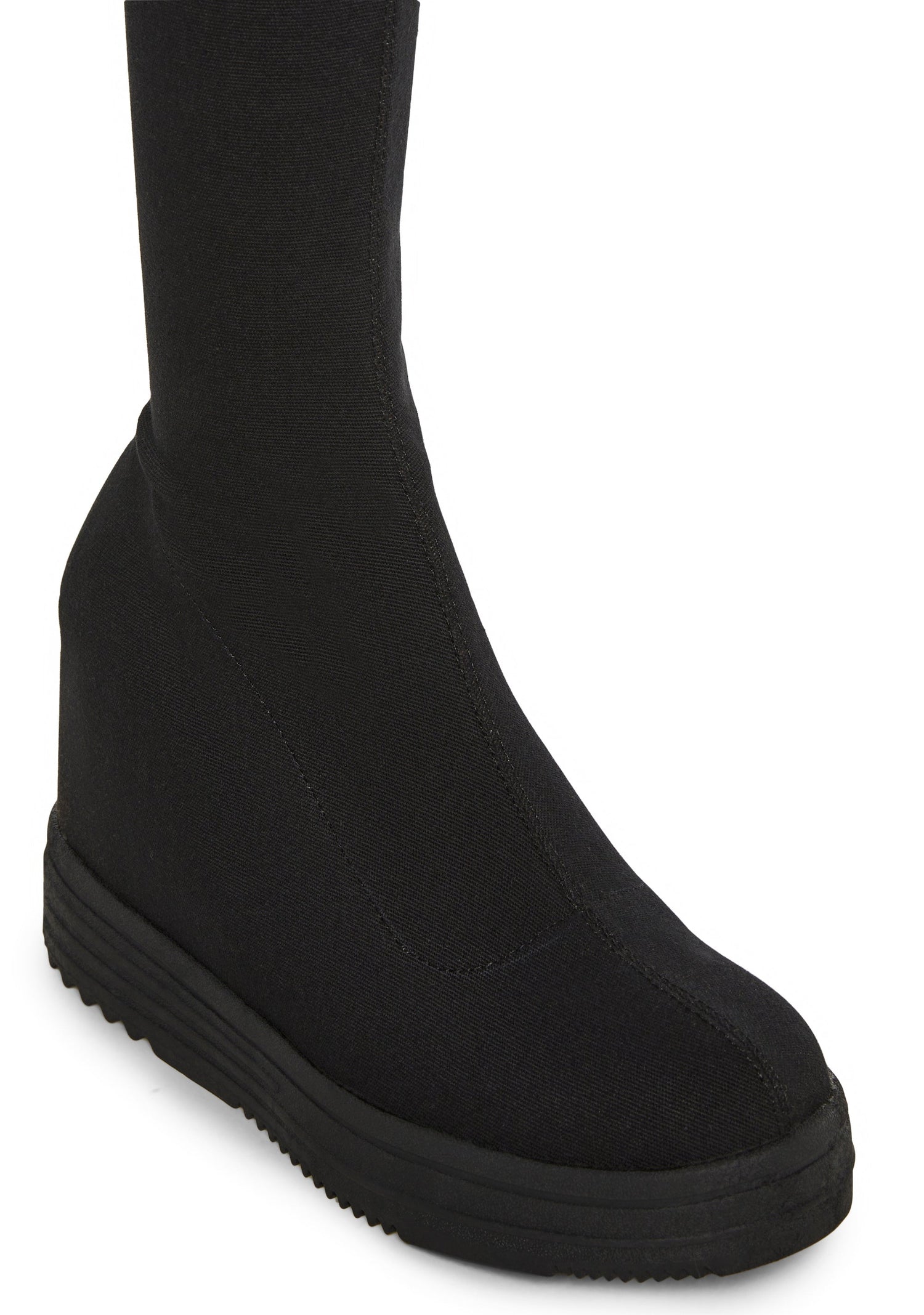 Siren Thigh High Wedge Boot
