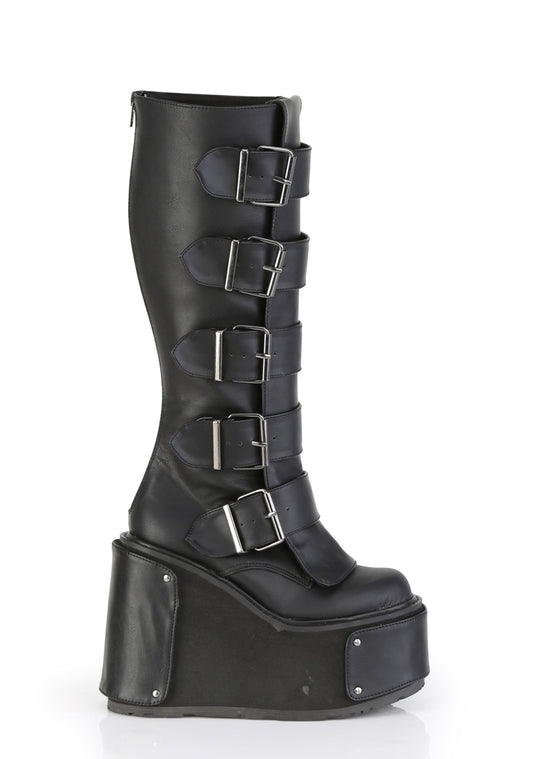 Transformer-800 Platform Knee High Boots