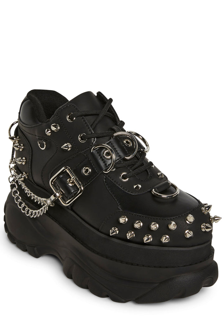 Midnight Pit Platform Sneakers