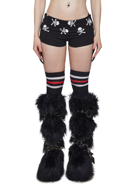 Skully Yoga Shorts