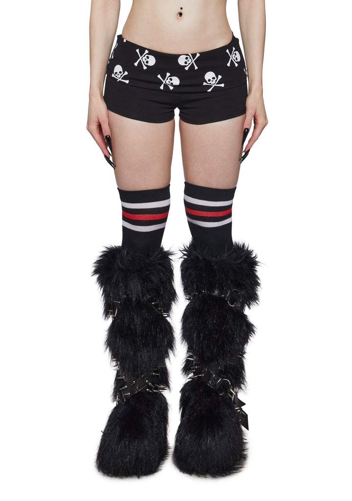 Skully Yoga Shorts