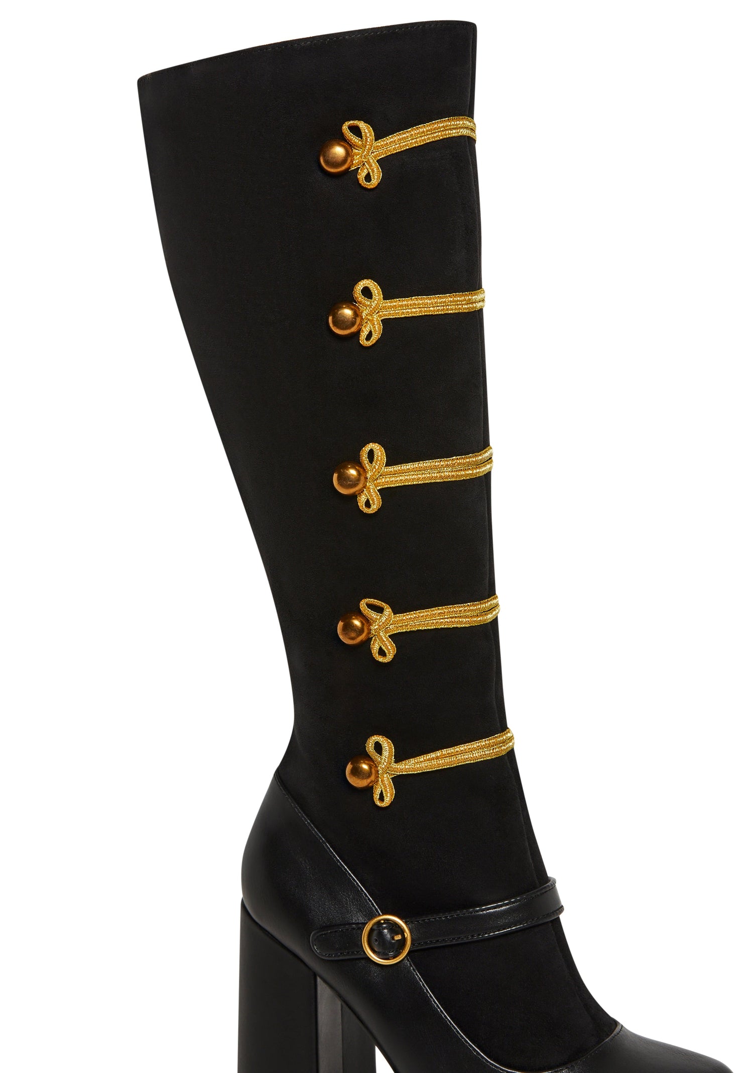 Queens Guard Military Platform Boots