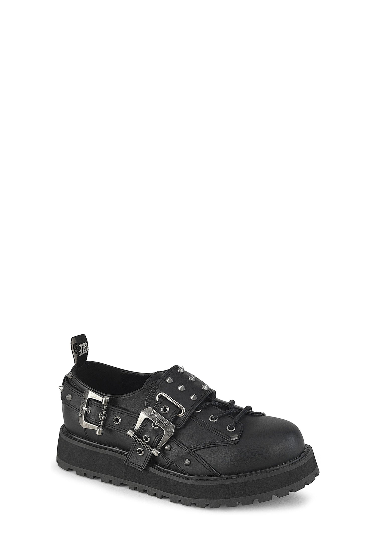 Valor-38 Studded Oxford Platform Shoes