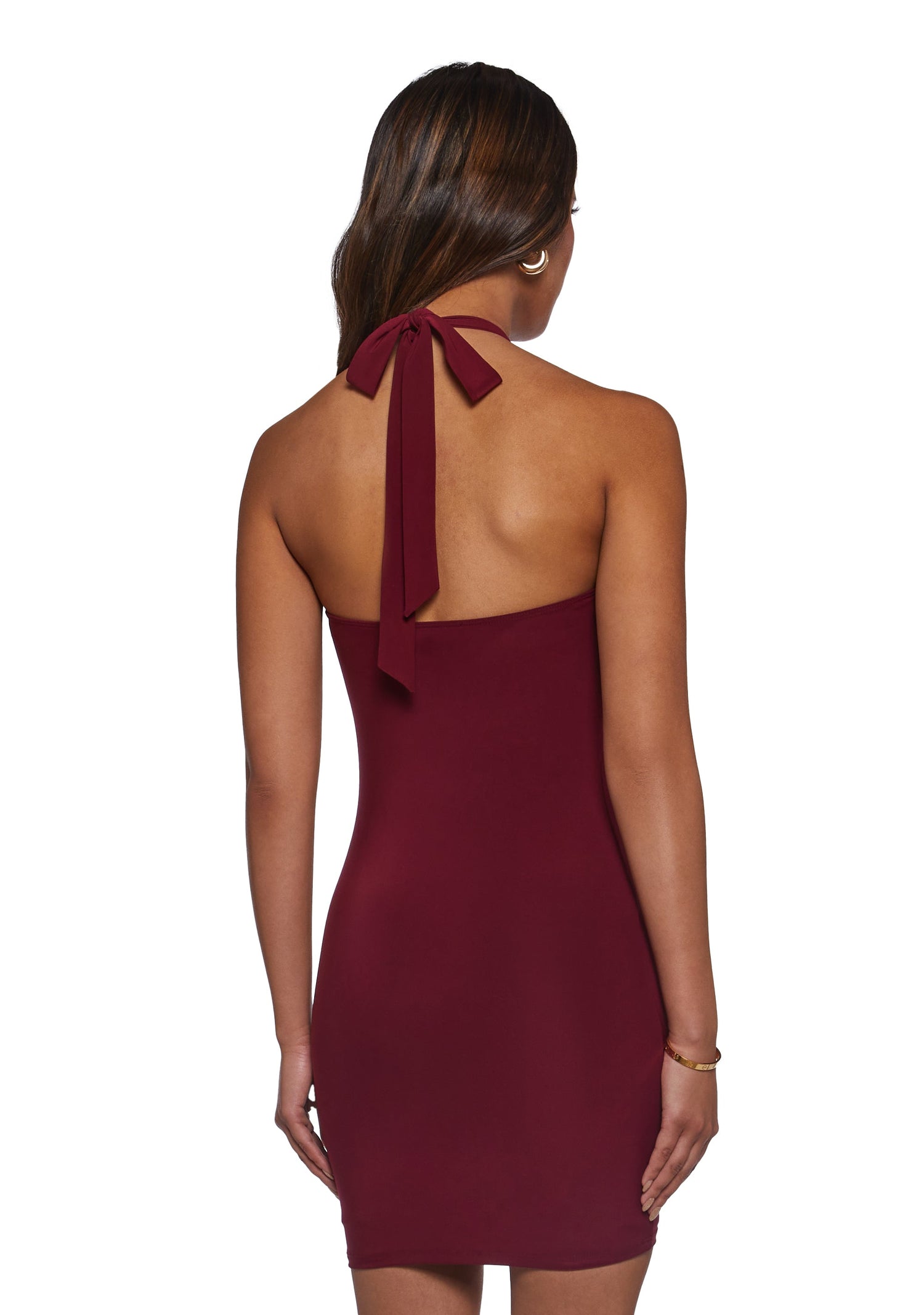Flirty Ways Halter Dress