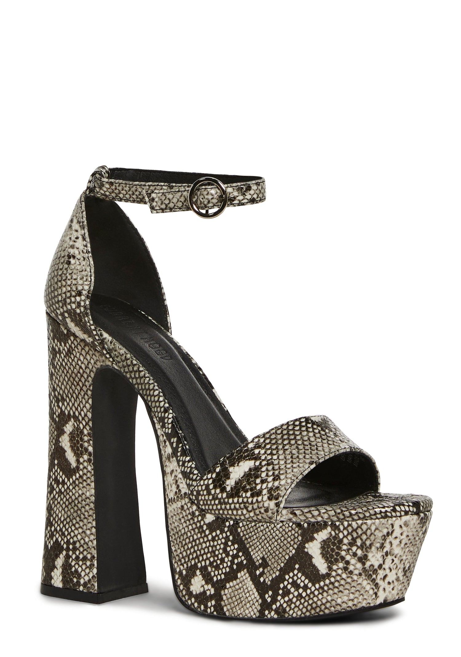 Holy Revelation Pure Platform Heels - Snakeskin