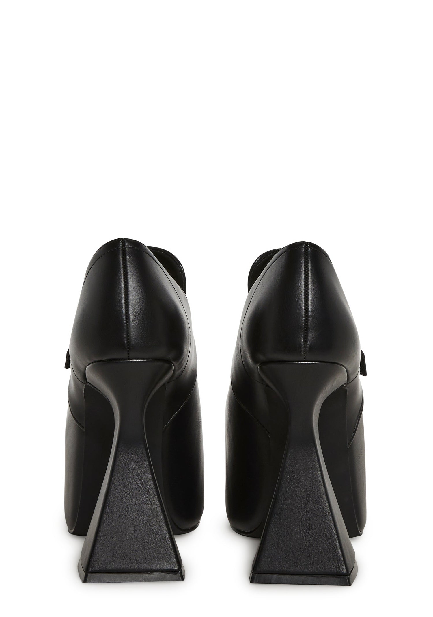 Mystic Buckled Platform Heels