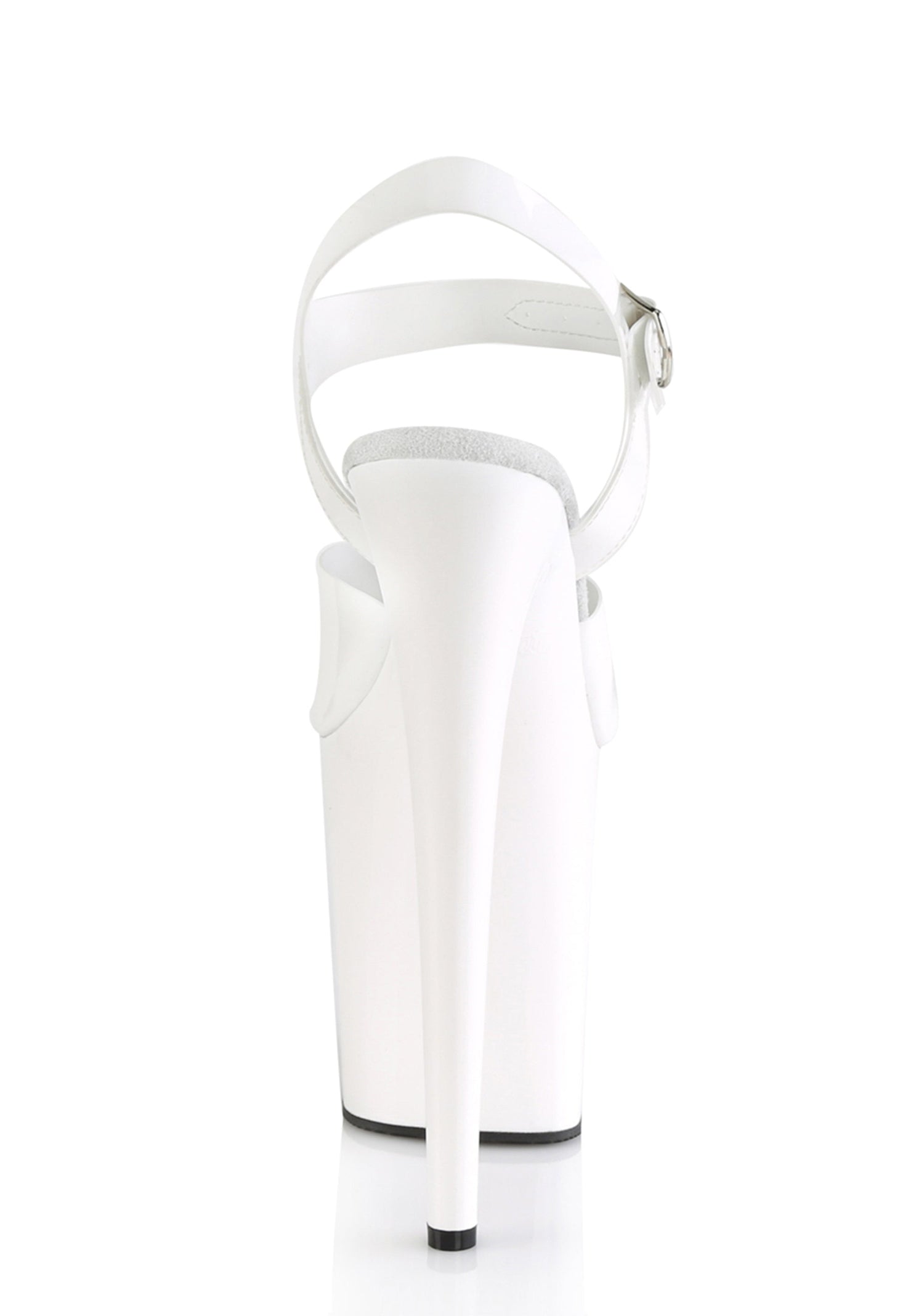 Flamingo-808 Platform Ankle Straps Sandals-White