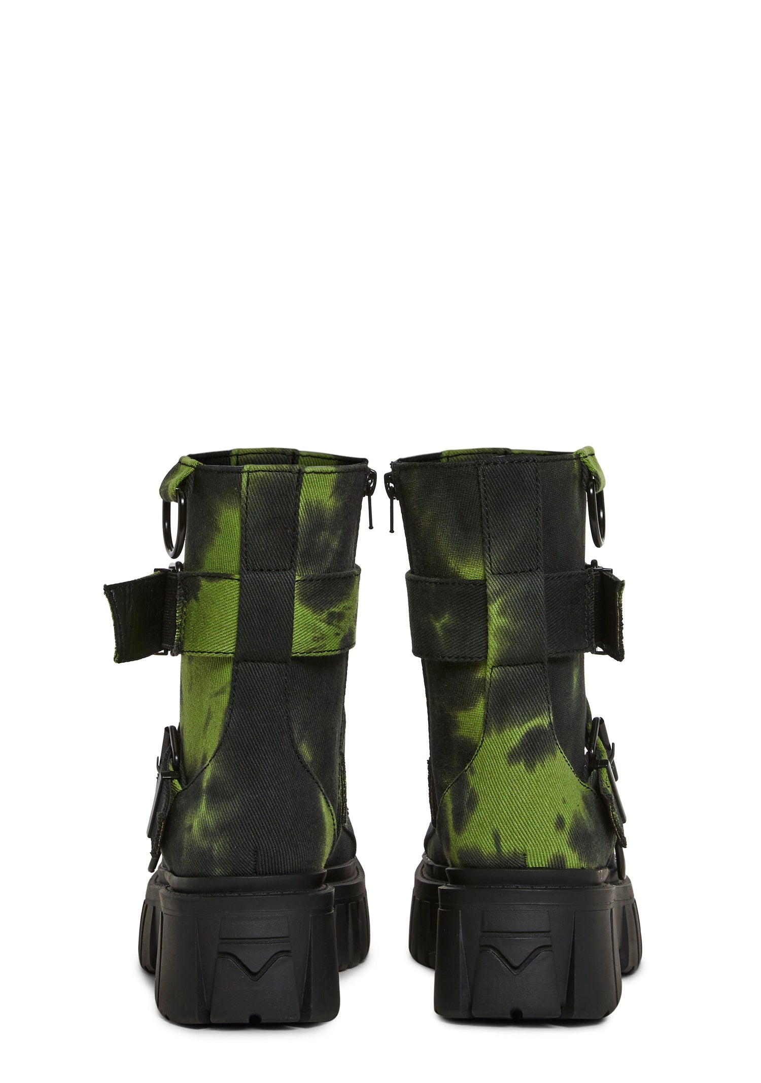 Low Traitor Boots - Green/Black