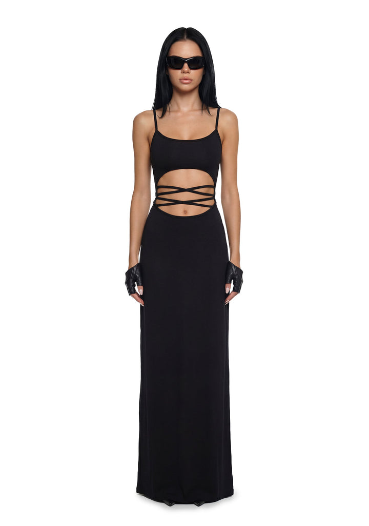 Analog Cut Out Maxi Dress