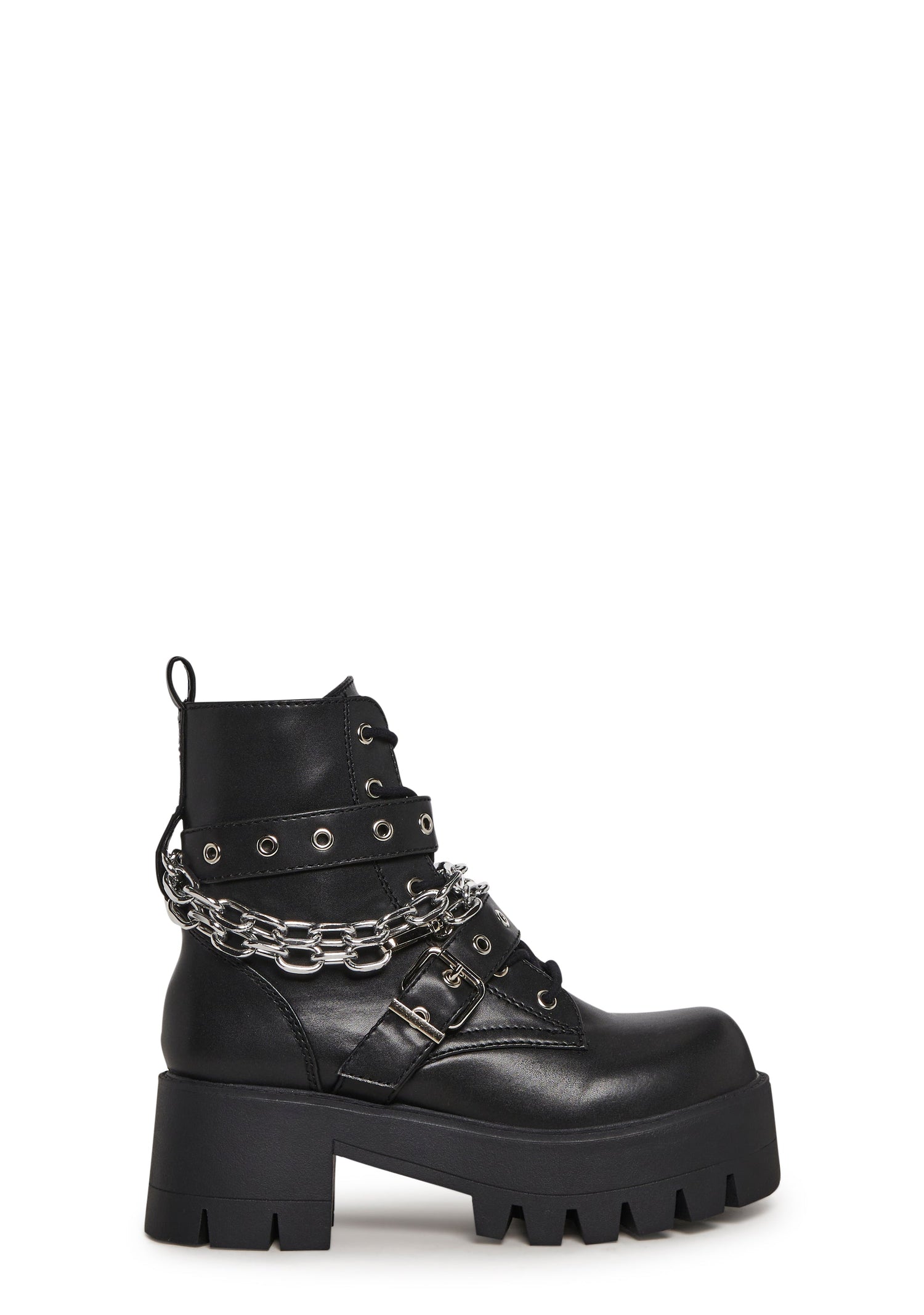 Bad Girl Blues Platform Boots