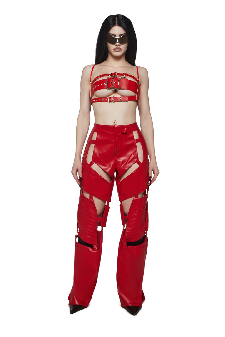 Belt Top - Red