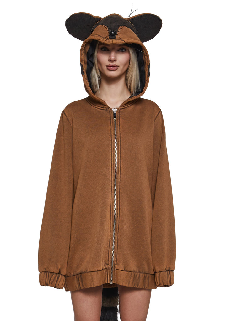 Woodland Raccoon Hoodie