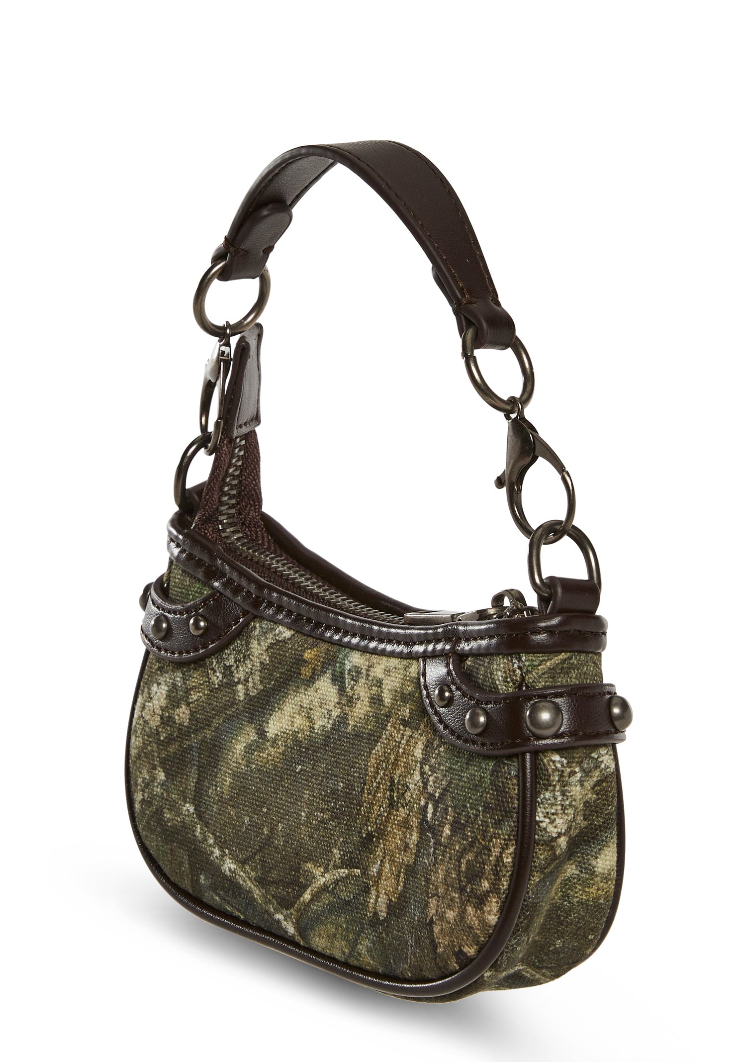 Camo Studded Mini Bag