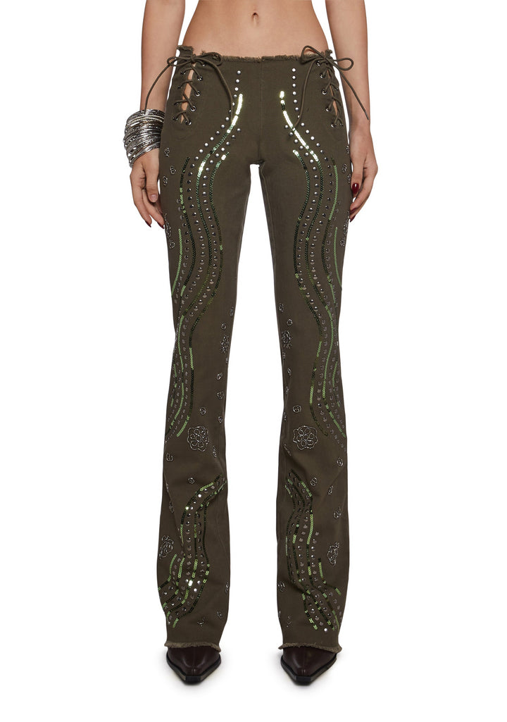 Tina Embellished Pants