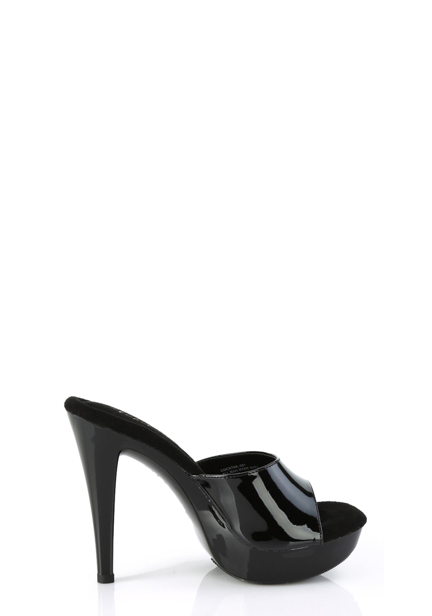 Cocktail-501 Platform Slides-Black