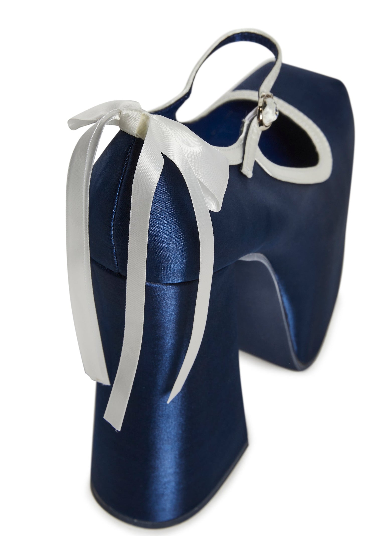 Sweet Sonata Platform Mary Janes - Navy