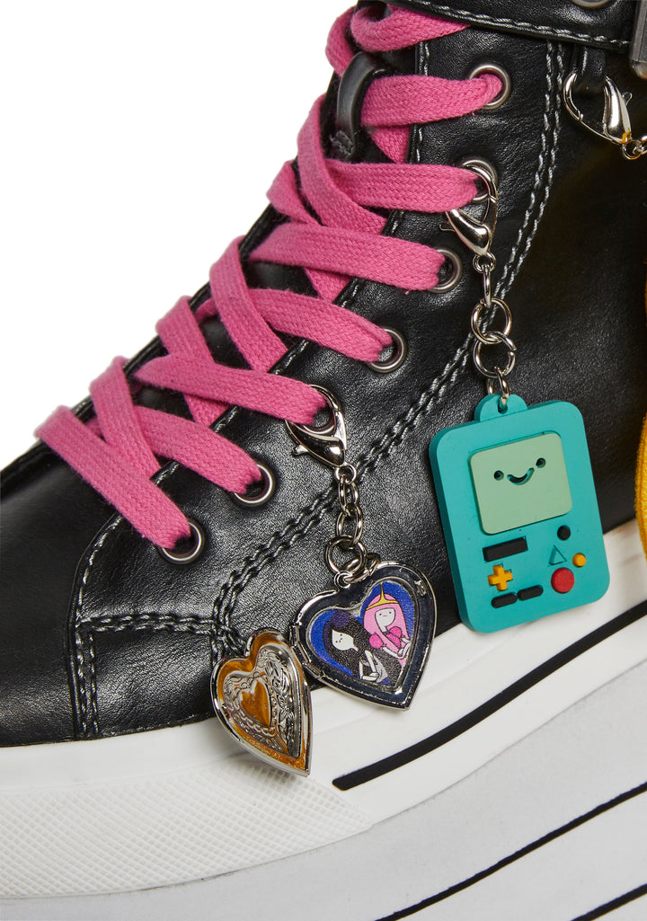 Adventure Time Charm Platform Sneakers