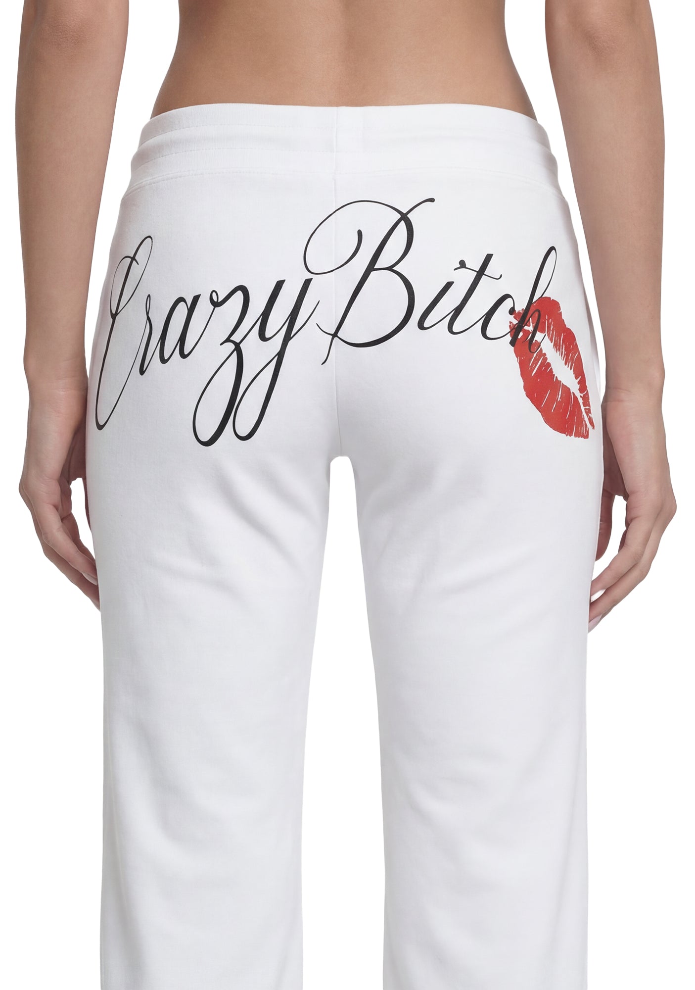 Lets Go Crazy Pants - White