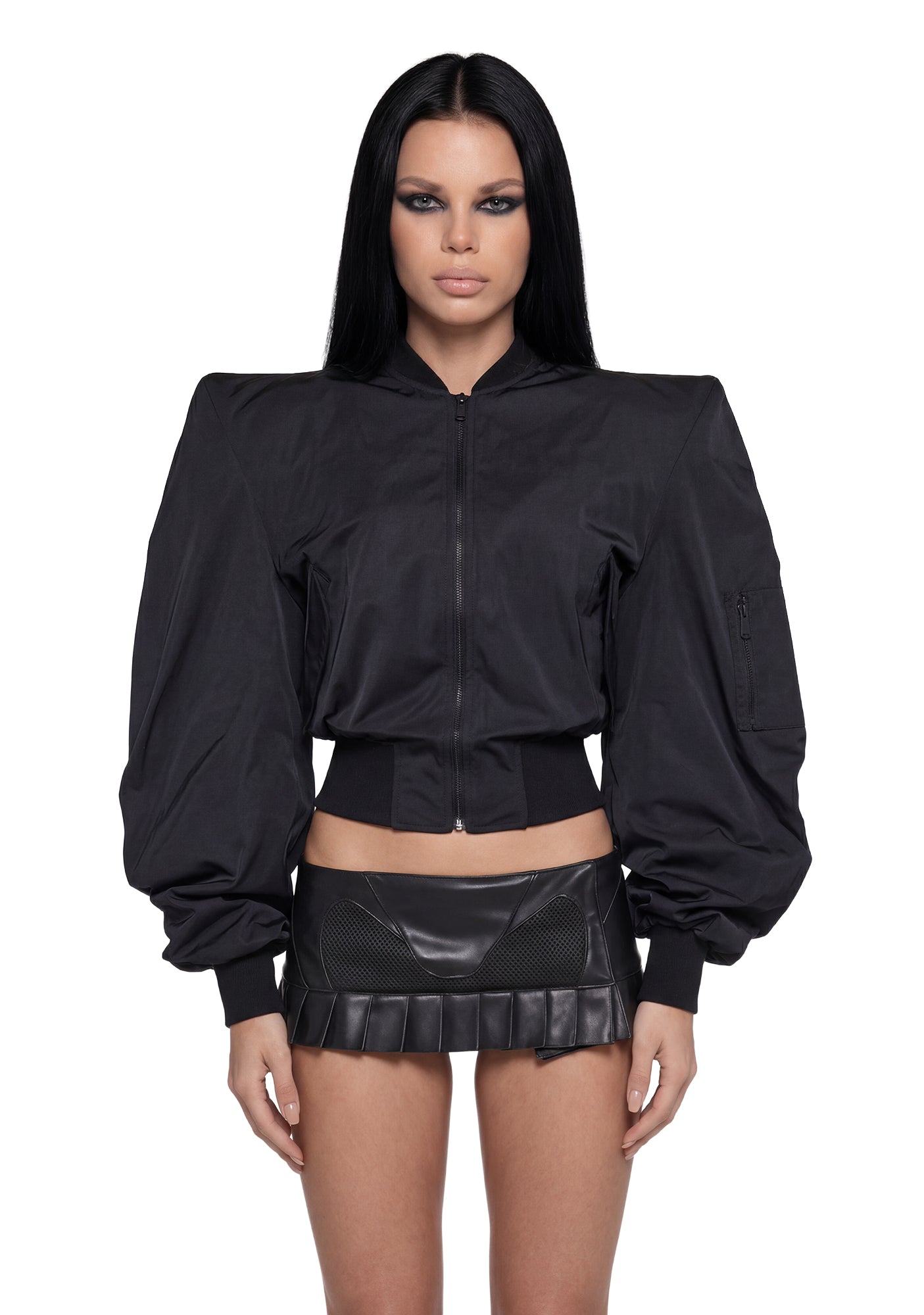 Doomsday Nylon Bomber Jacket