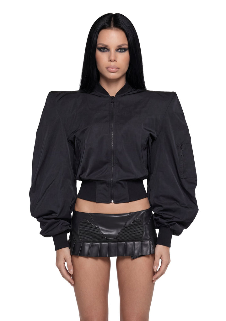 Doomsday Nylon Bomber Jacket