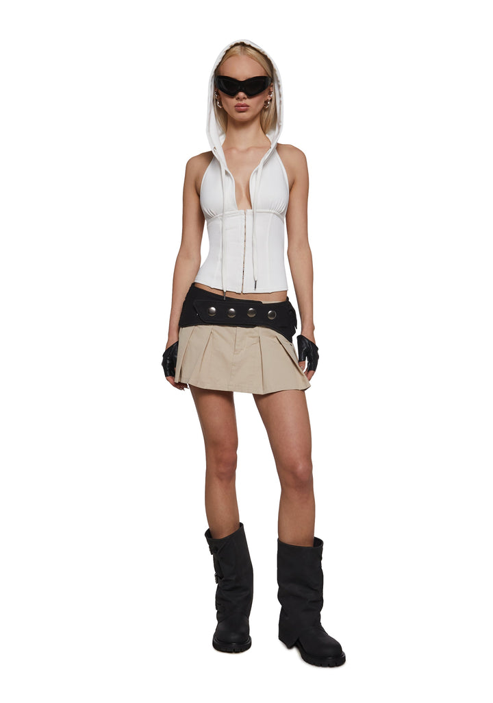 Evolution Hooded Halter Top