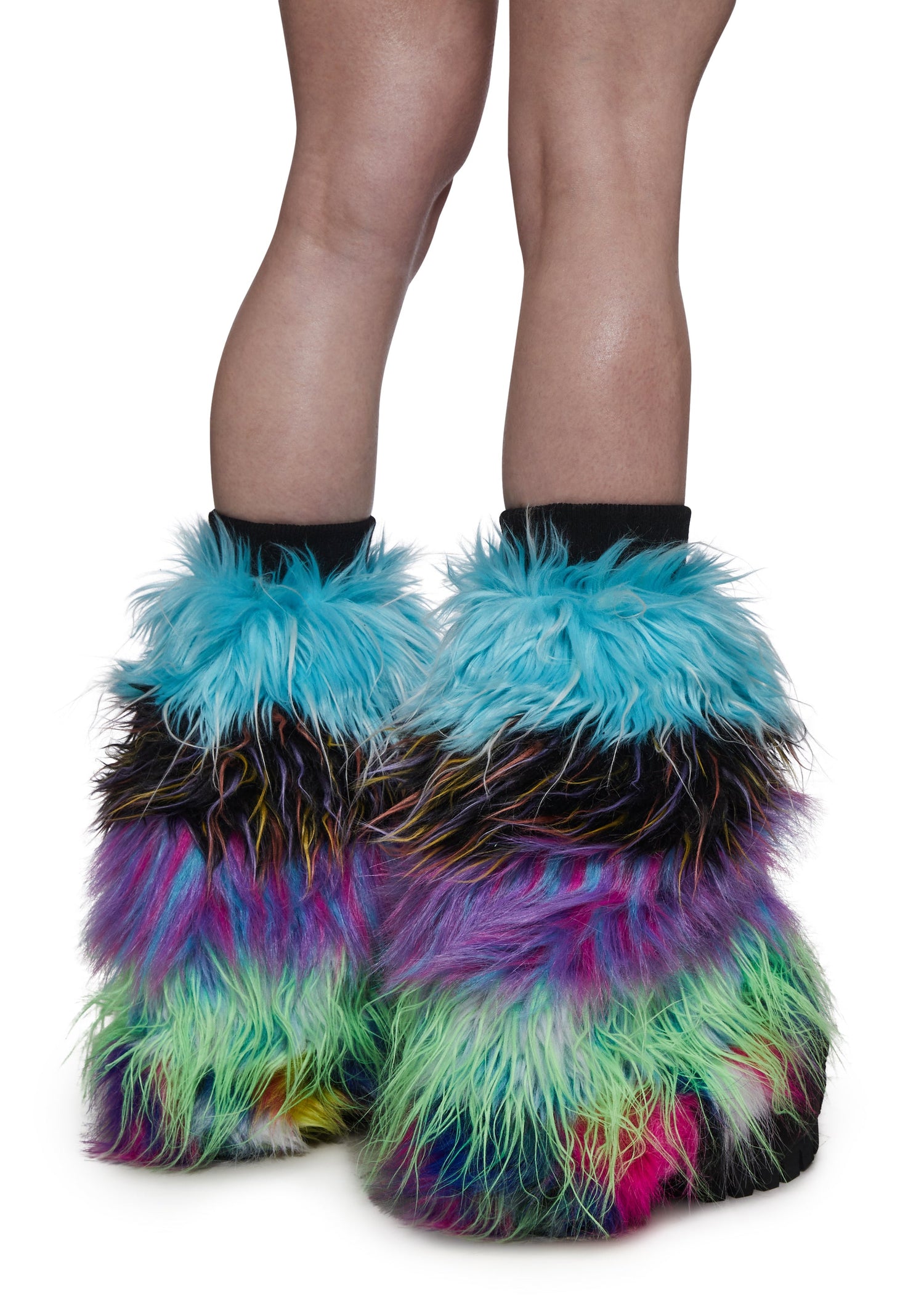 Little Monster Fur Leg Warmers