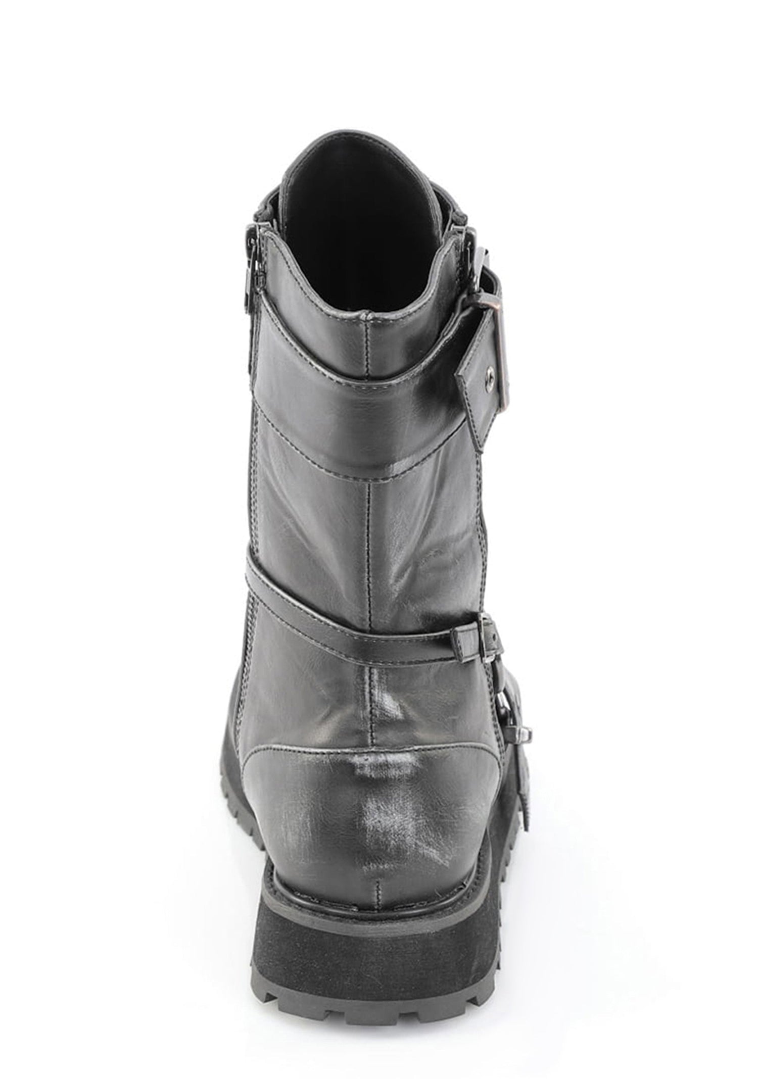 Valor-220 Mid Calf Combat Boots - Black