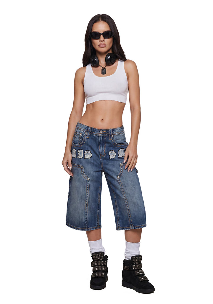 Kaitlyn Baggy Utility Jorts