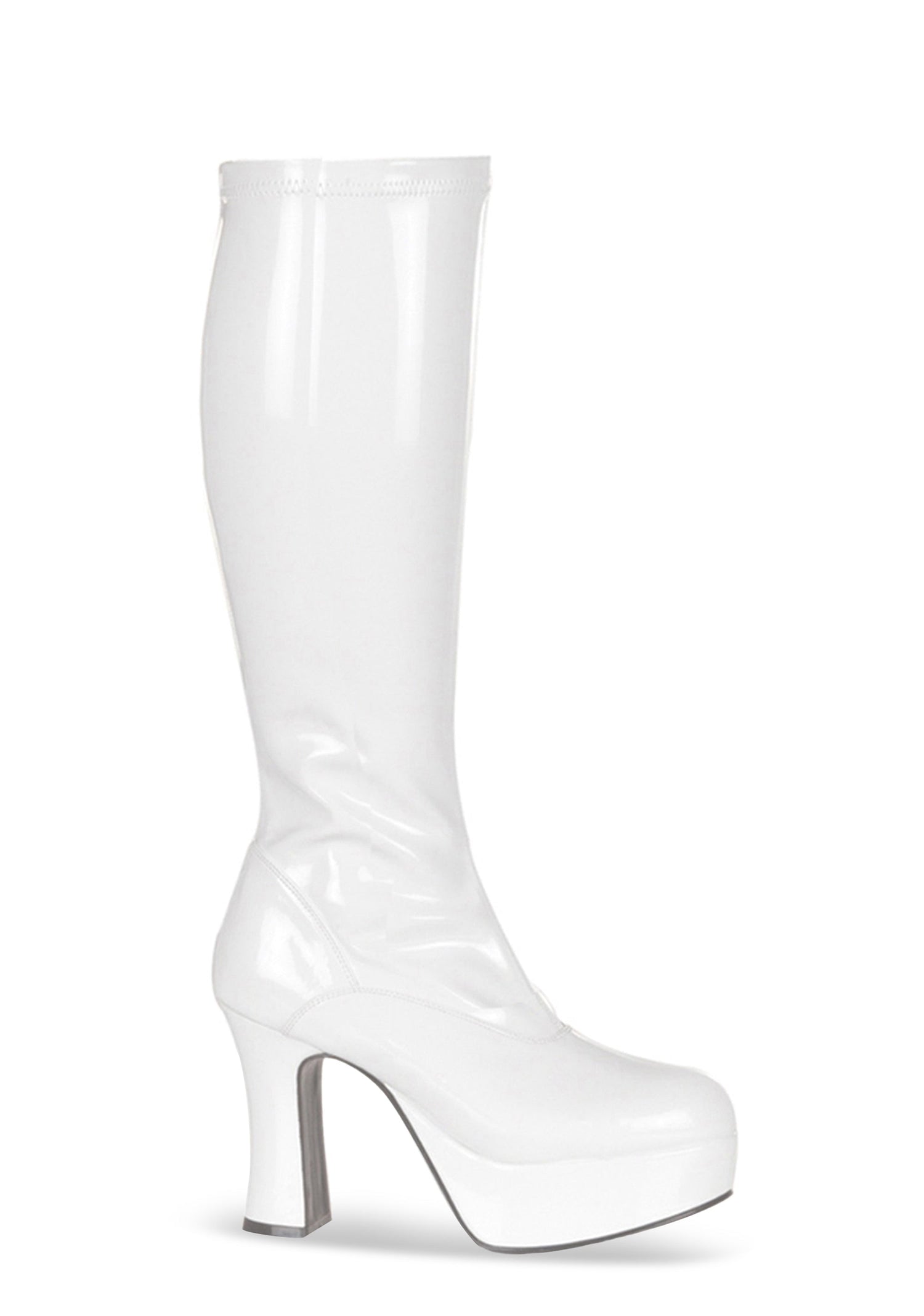 Exotica 2000 Platform Gogo Boots - White