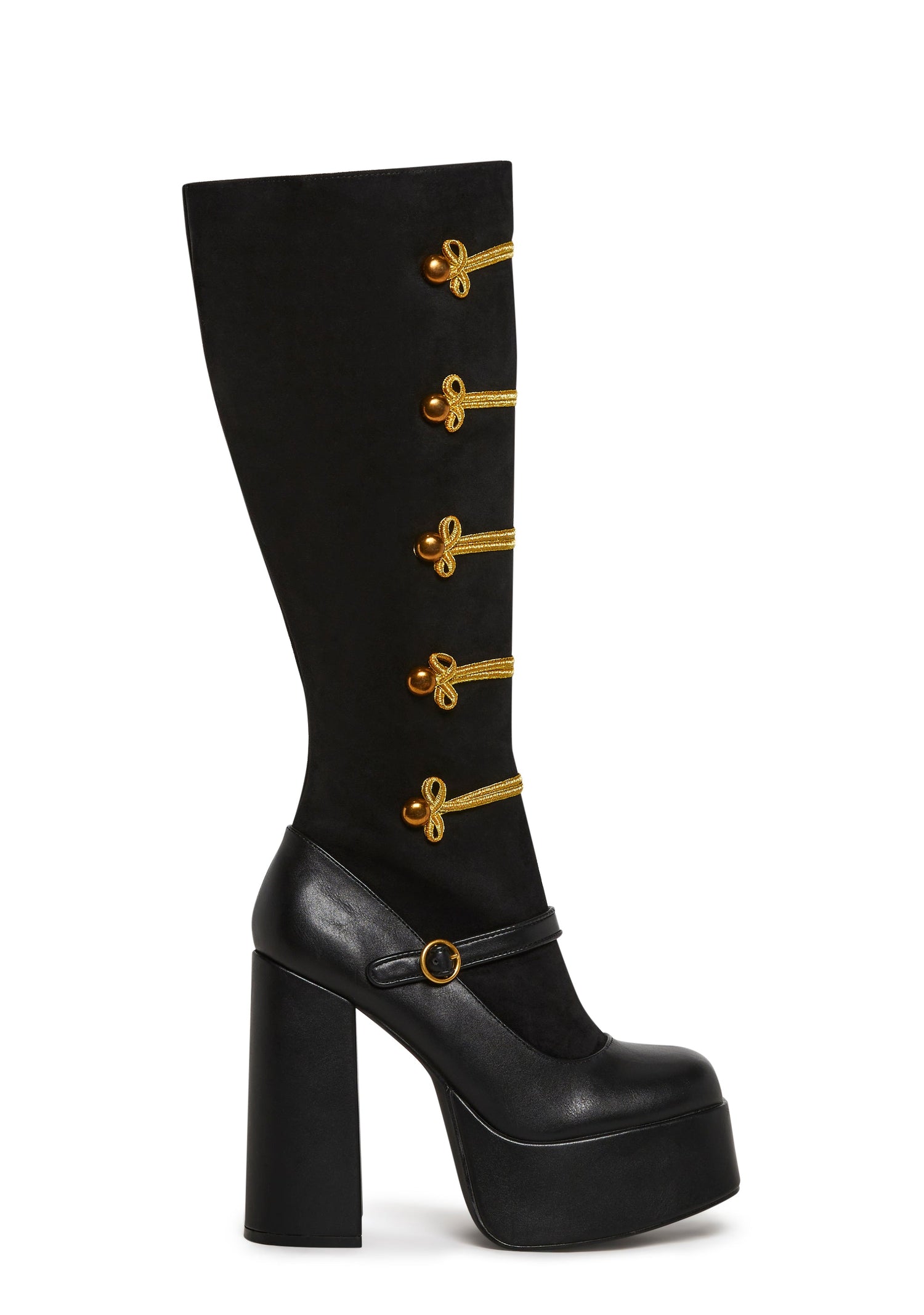 Queens Guard Military Platform Boots