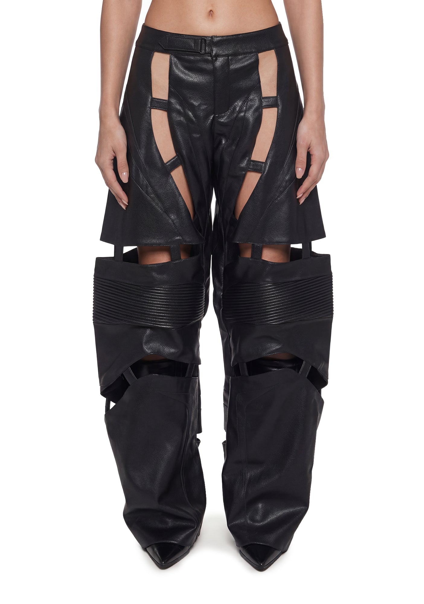 Octane Floating Moto Pants - Black