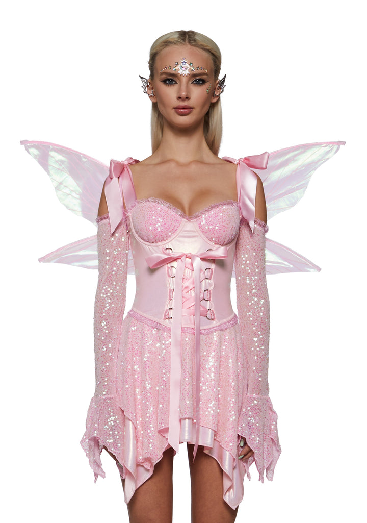 Cyber Fairy Costume - Pink