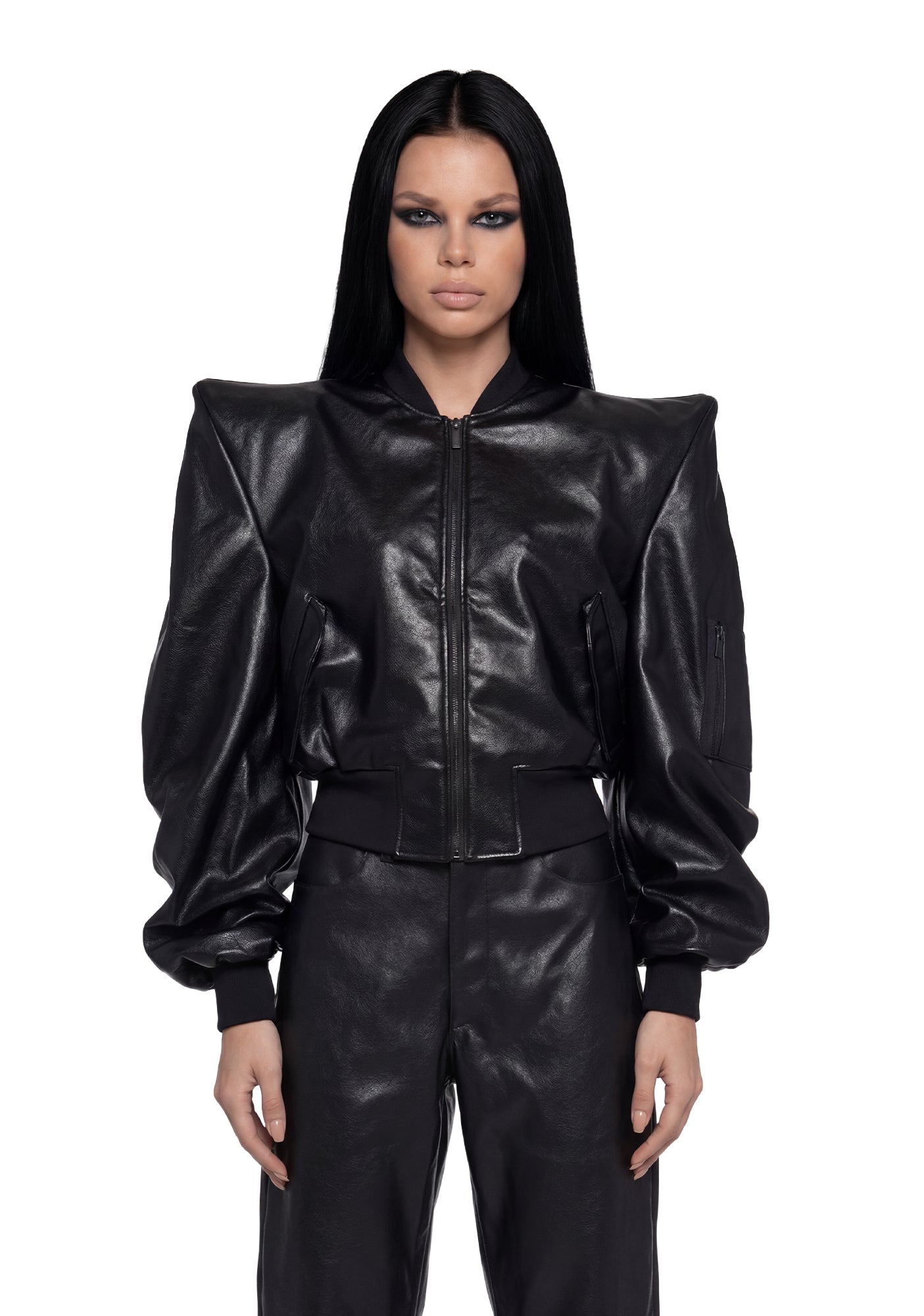 Doomsday Leather Bomber Jacket