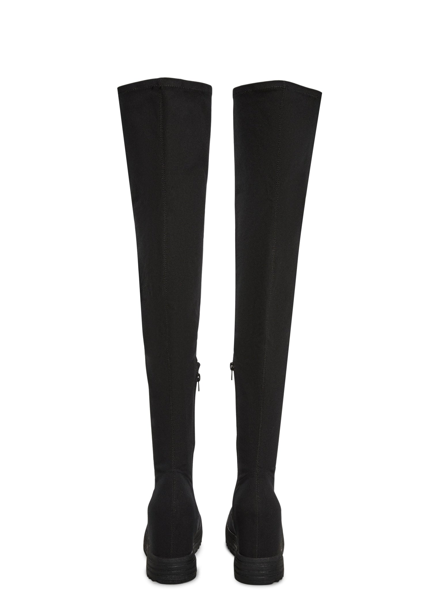 Siren Thigh High Wedge Boot
