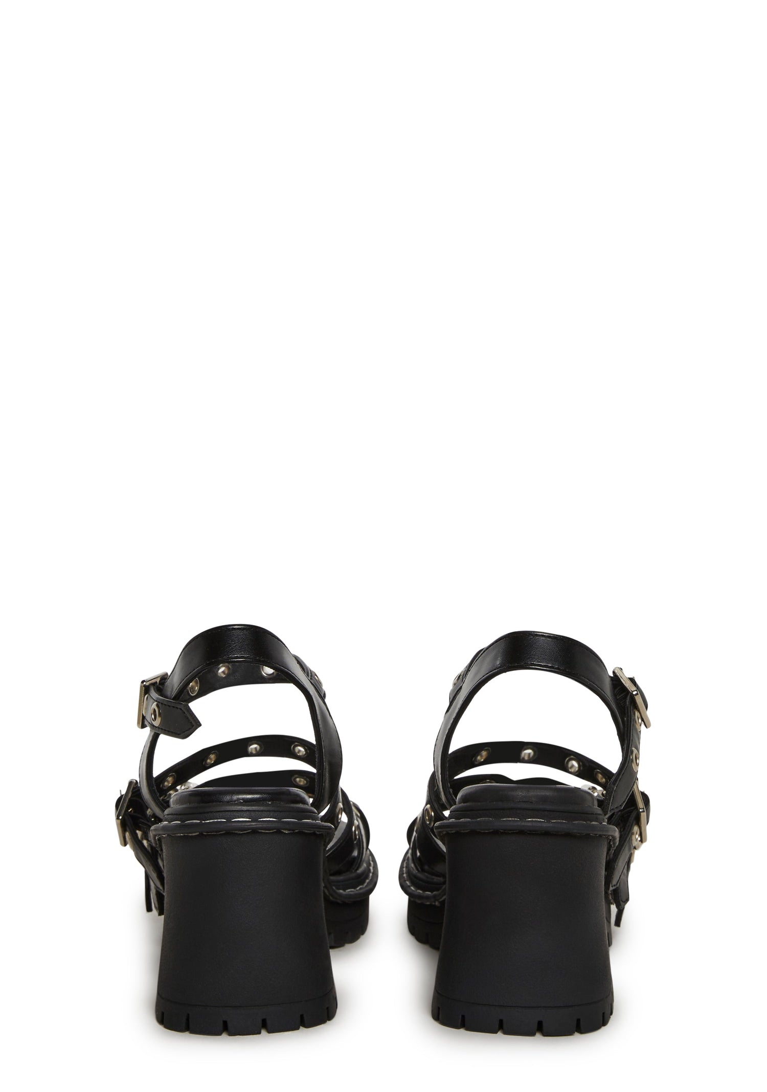 Tammy Buckled Eyelet Sandal