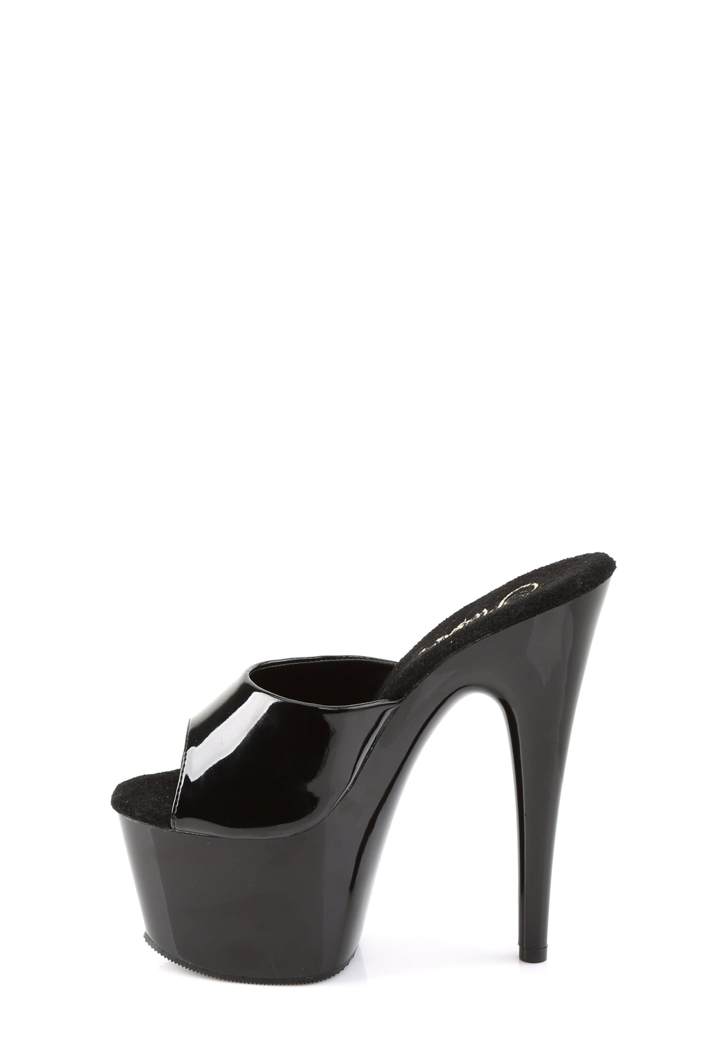 Adore-701 Platform Slides-Black