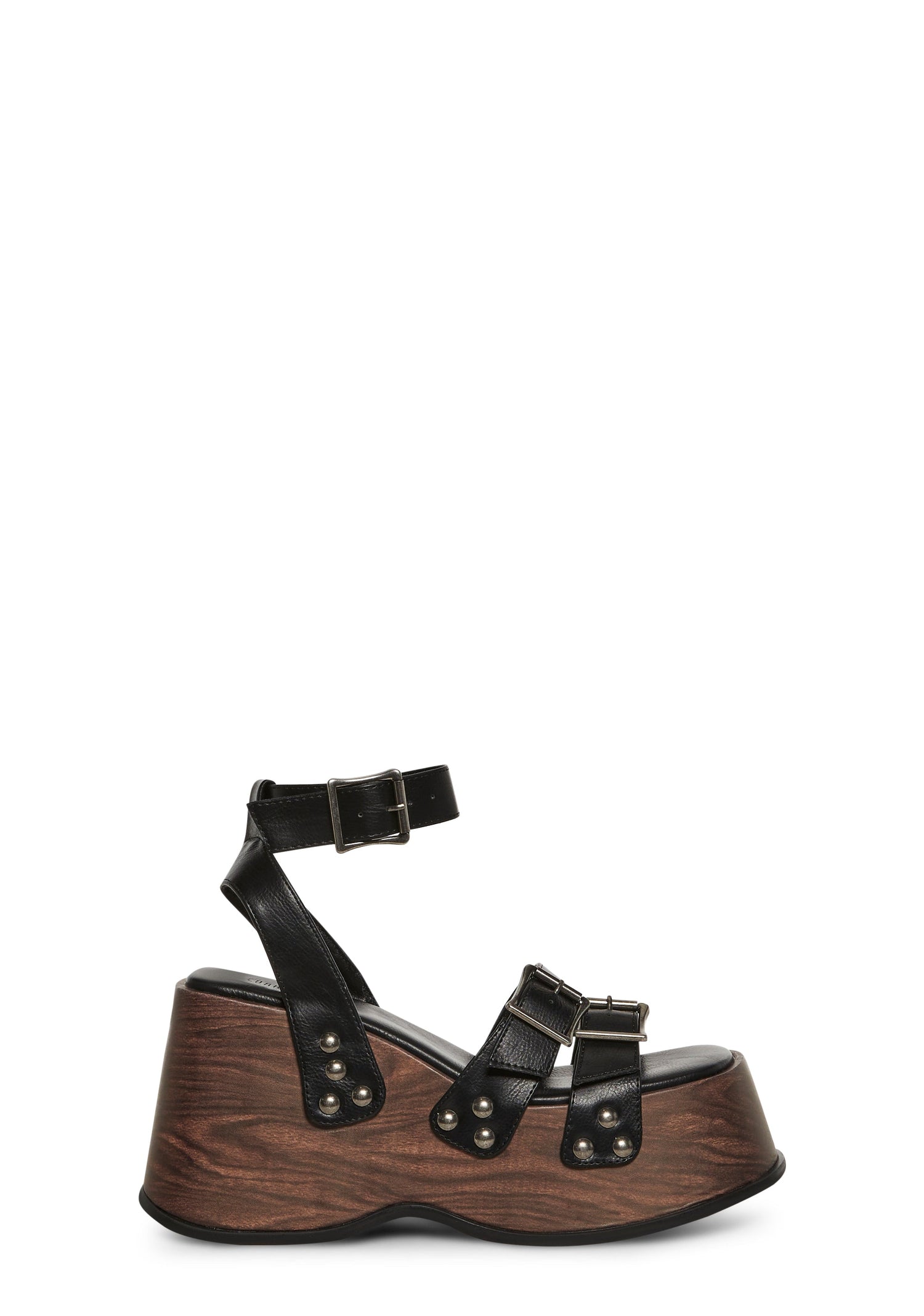 Summer Moves Platform Wedges - Black