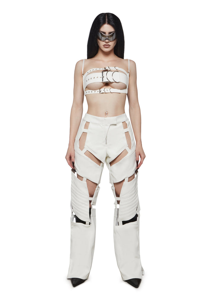Belt Top - White