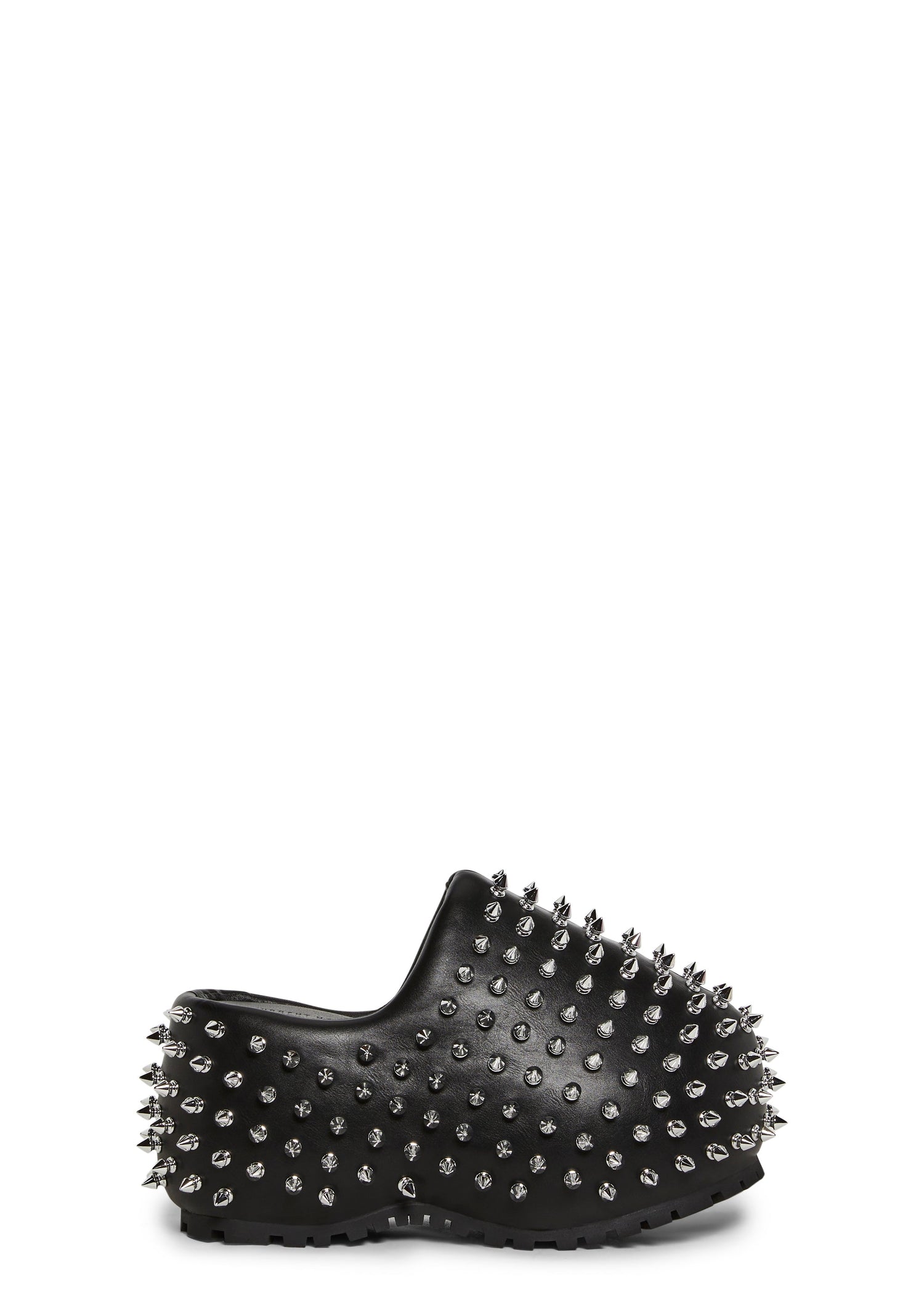 Spiked Out Platform Clogs