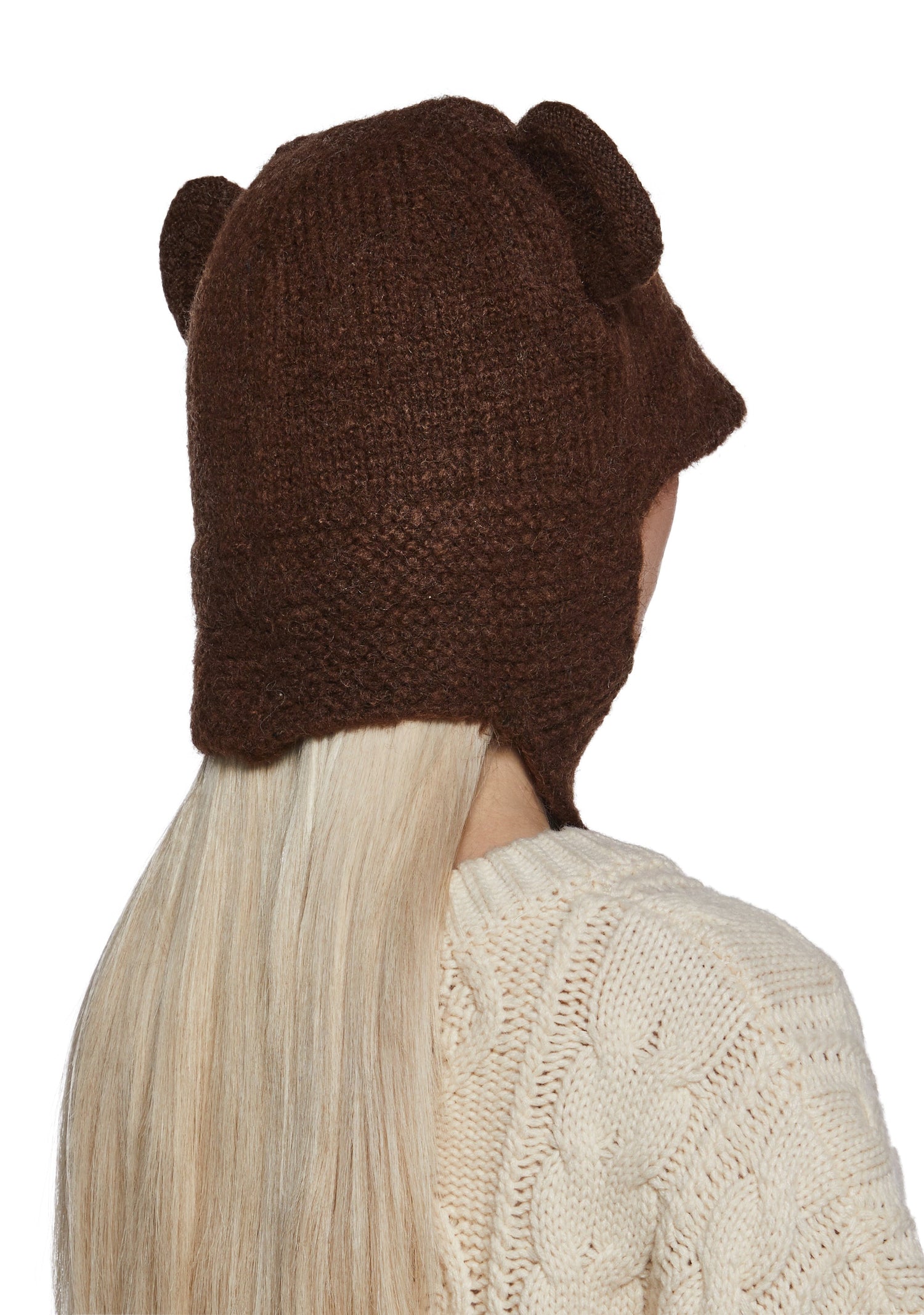 Beary Shy Hood Hat