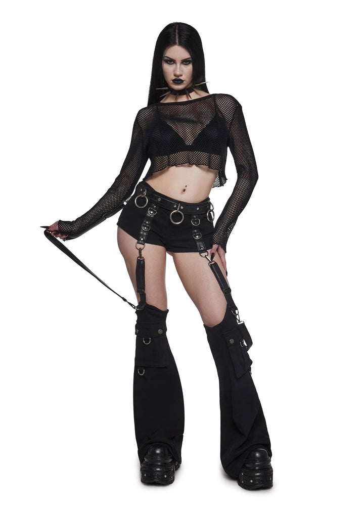 Bring The Darkness Shorts With Removable Chaps