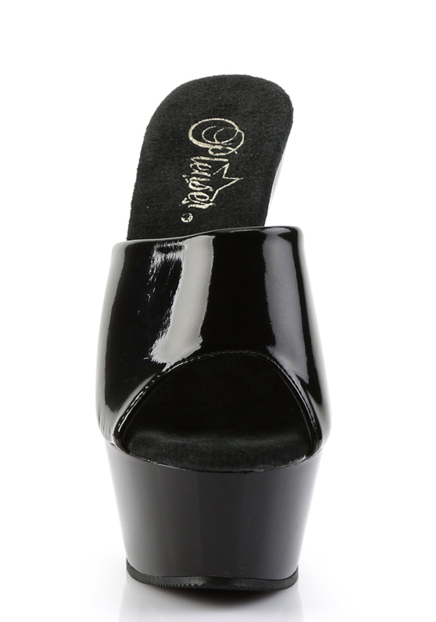 Kiss-201 Platform Slides-Black