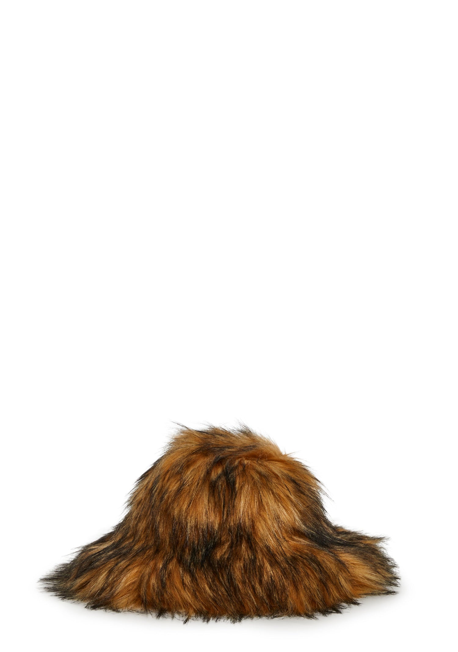 Flirty Fuzzy Bucket Hat - Brown