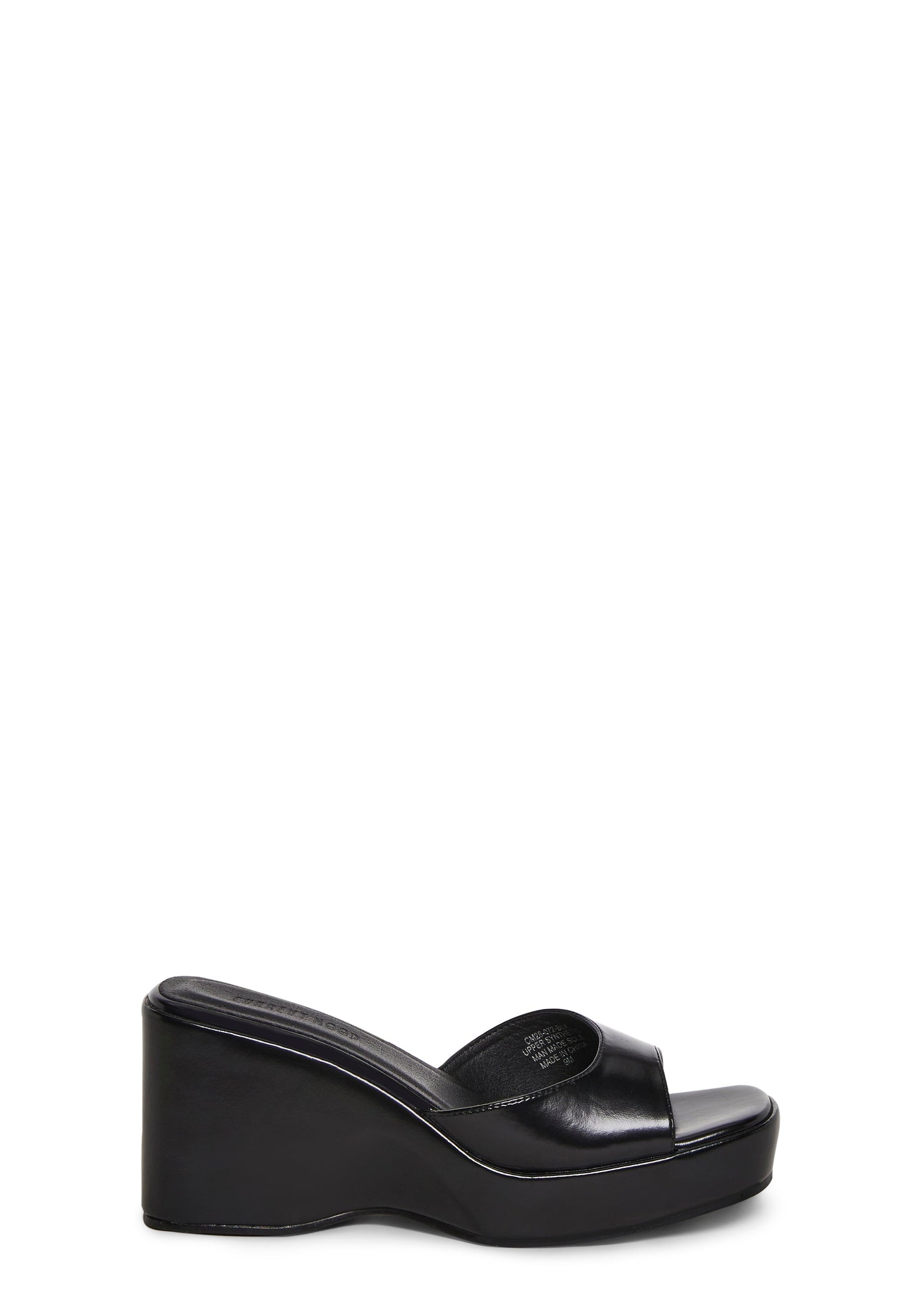 Jennie Wedge Sandal - Black