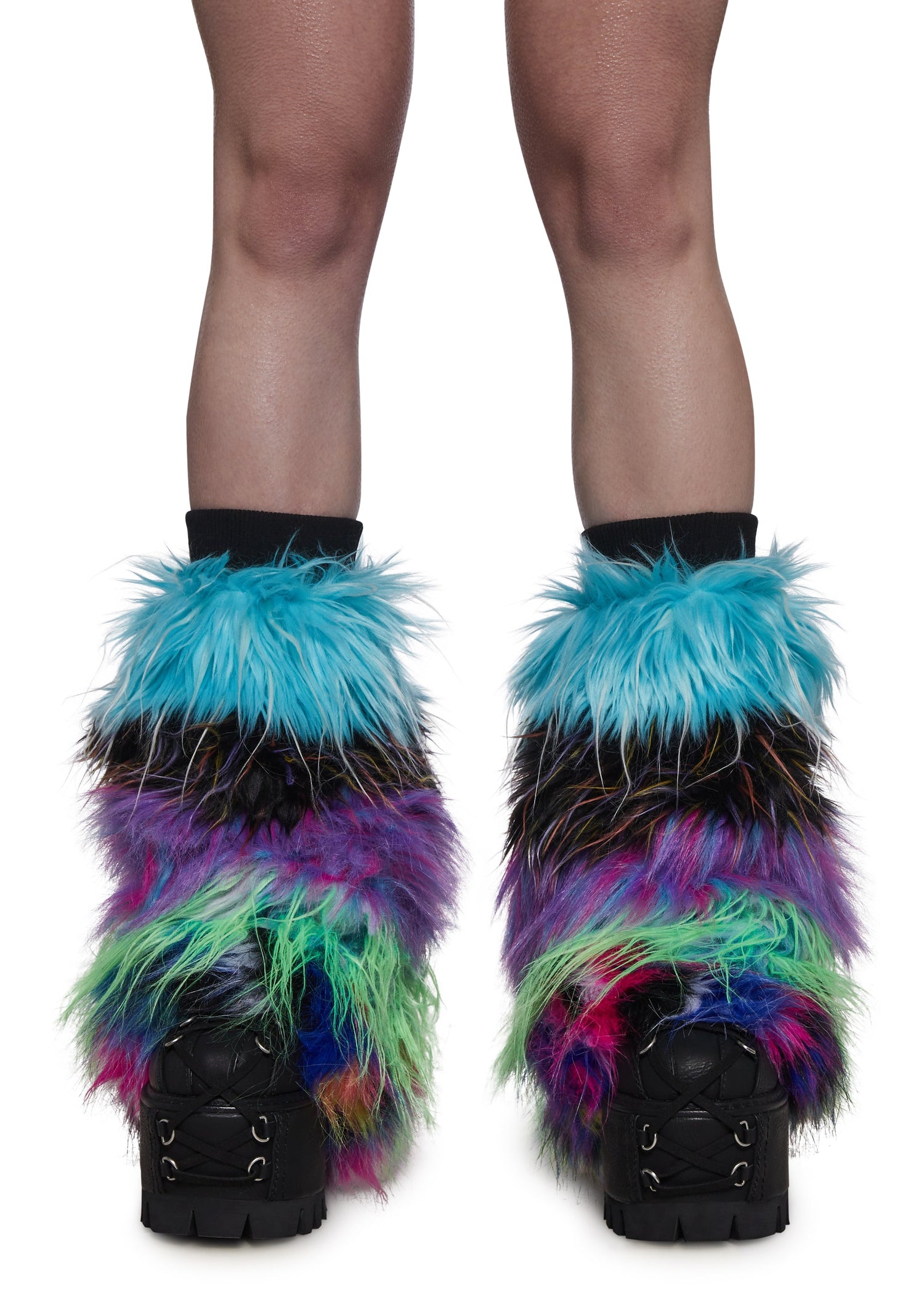 Little Monster Fur Leg Warmers