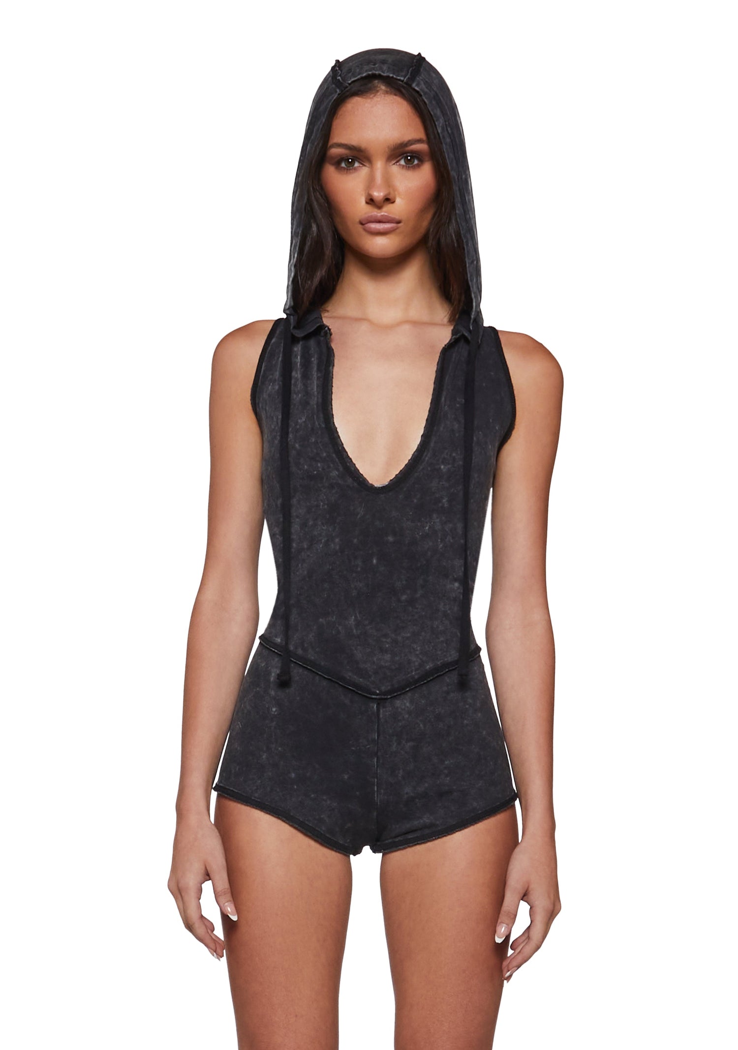 Underworld Romper with Hood
