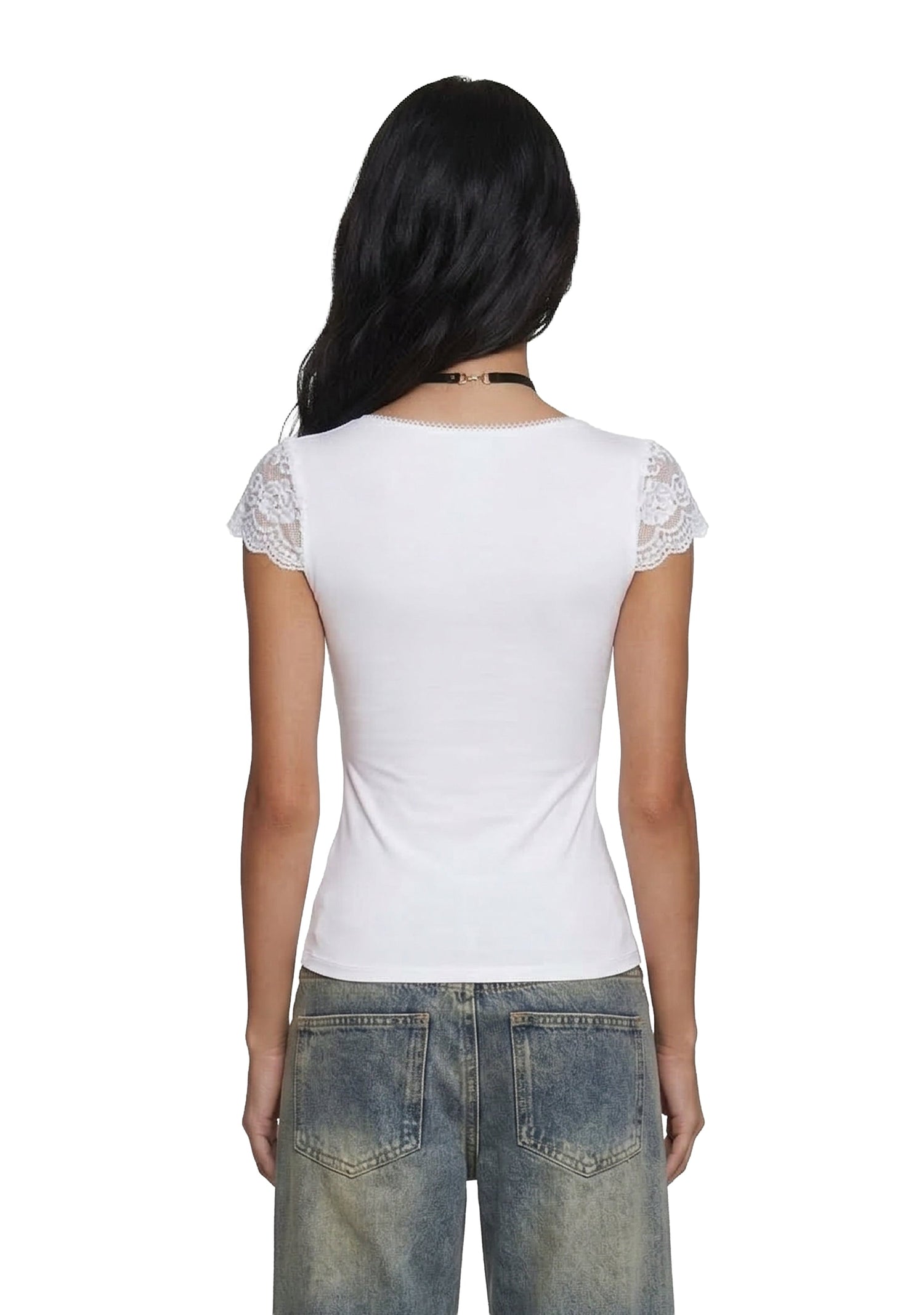 Top Romance Lace Top - Ivory